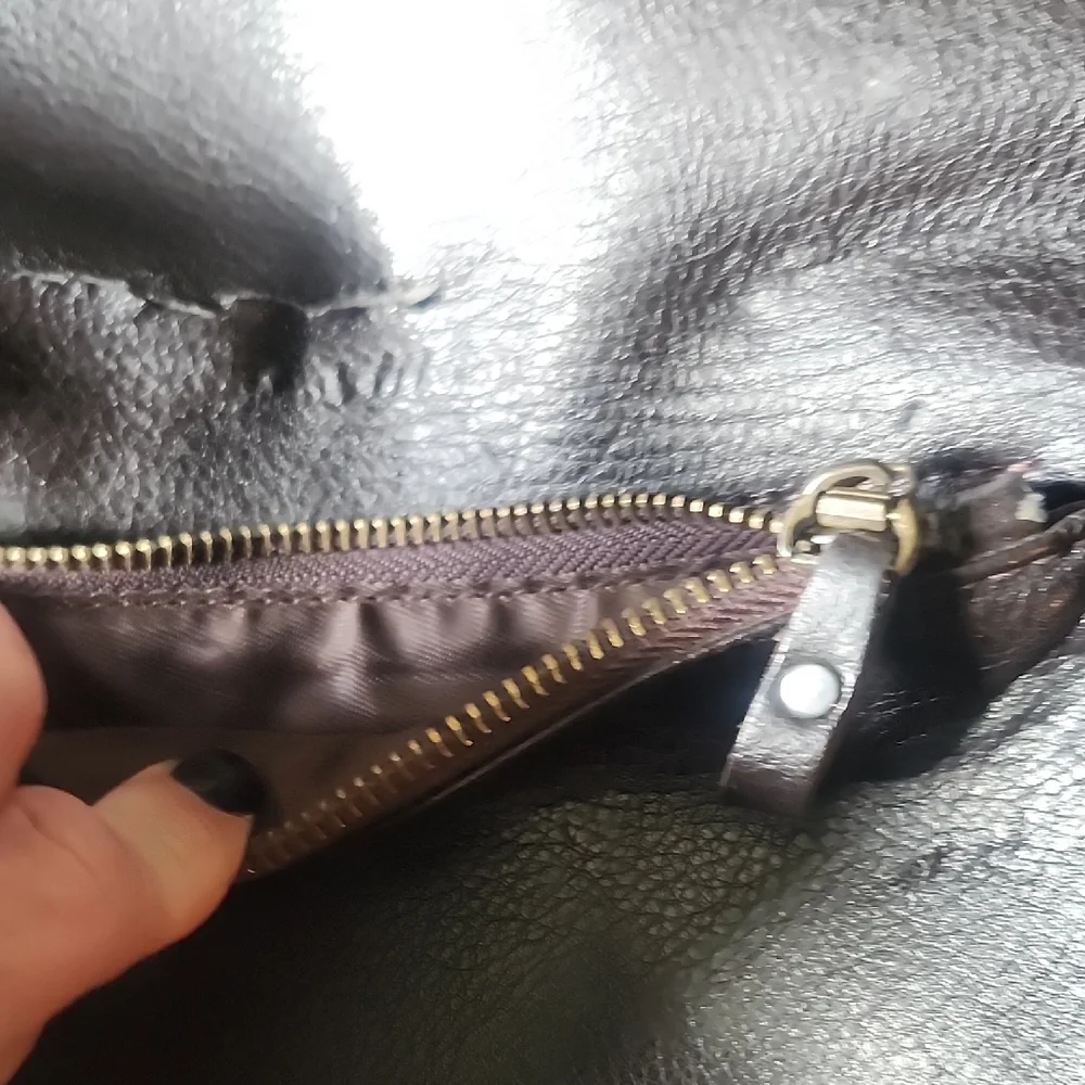 Brown Leather Messenger Bag for Men